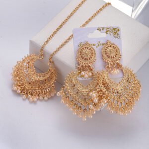 Ethnic Gold Color Indian Earrings Sets